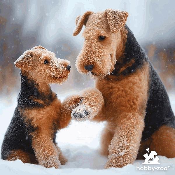 Terrier galez cățeluși