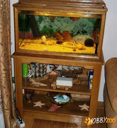 acvariu confectionat manual