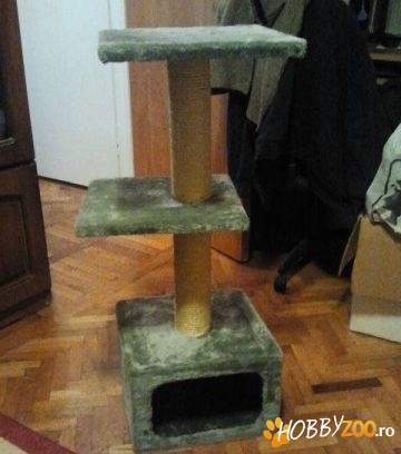 Casuta cu sisal pentru pisici